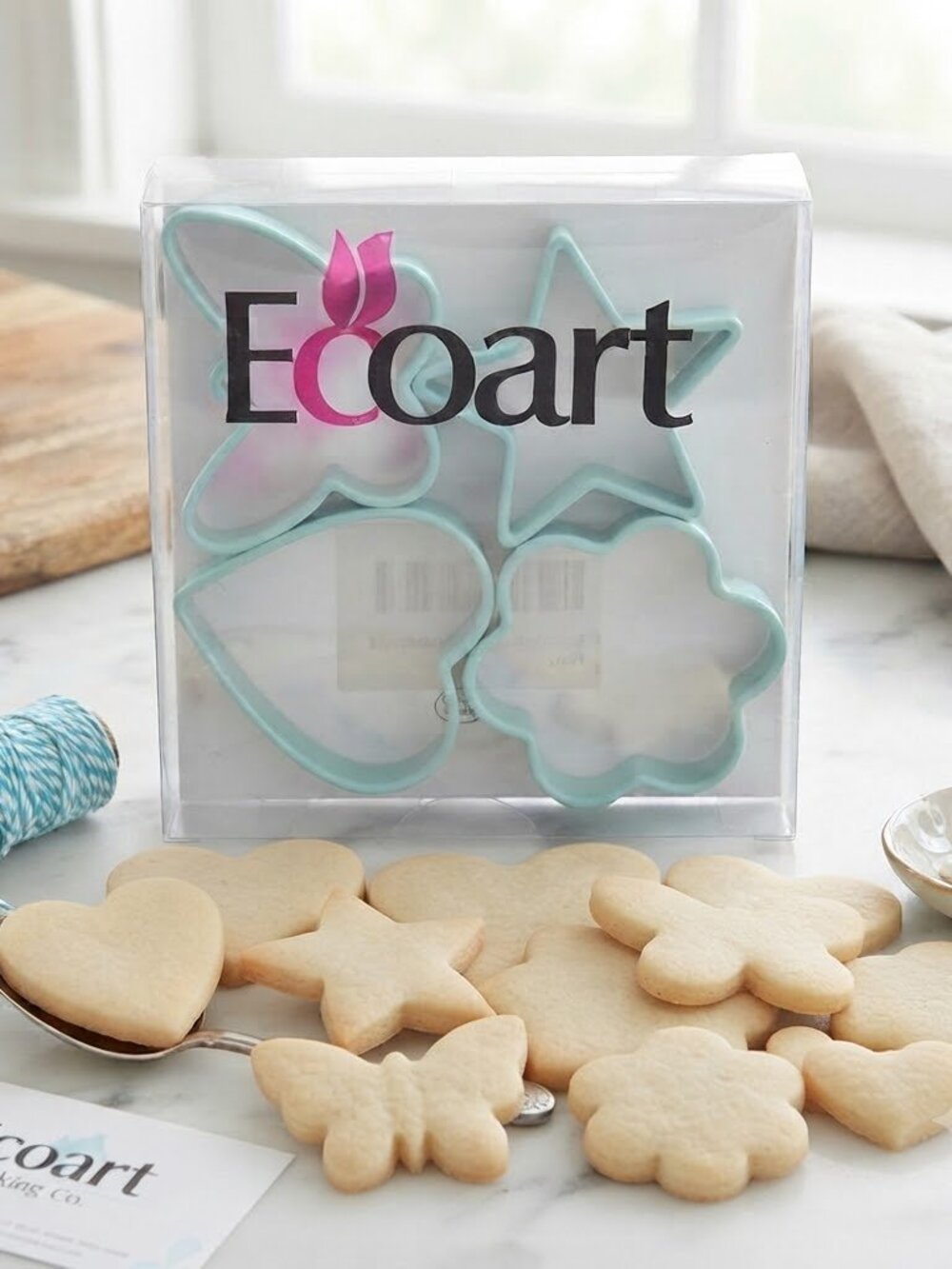 Cookie Cutter Set Star Flower Heart Butterfly Biscuit Cutters Stainless Steel